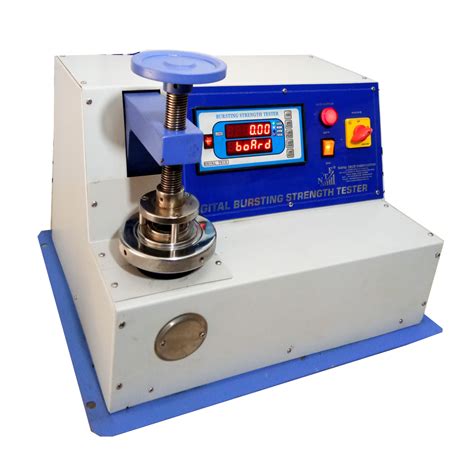 bursting strength tester digital|bursting strength tester price.